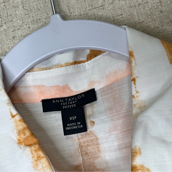 Ann Taylor Sleeveless Button Down New With Tag Size XSP - Picture 4 of 5